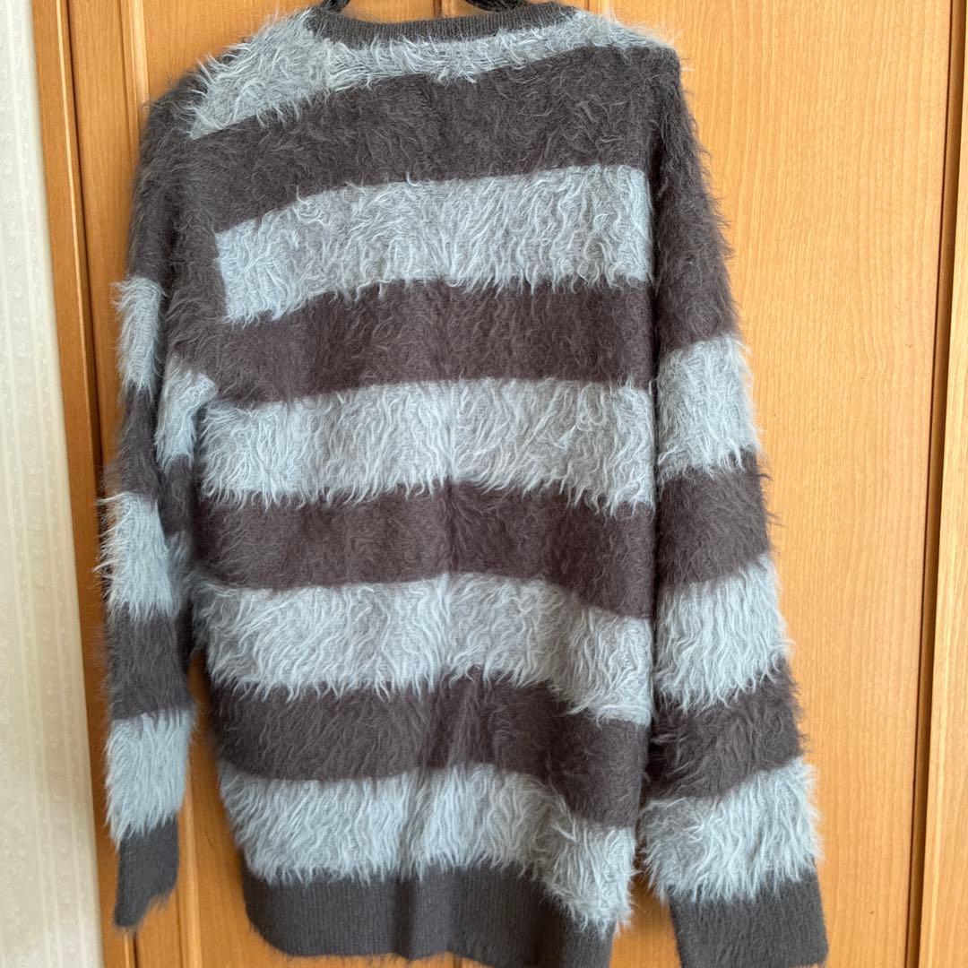 ナンバーナイン《別注》フェザー ファー ヤーン ニット