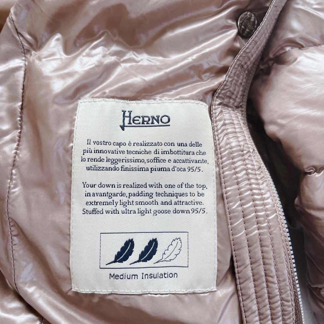 m.t.k　✨ HERNO 48 大きいサイズ 2way ダウンコート