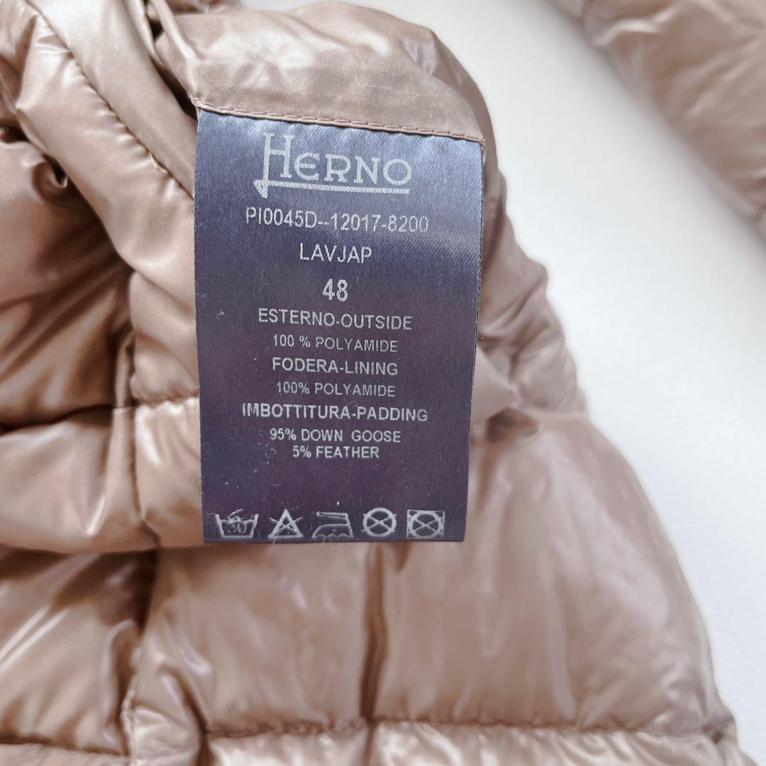 m.t.k　✨ HERNO 48 大きいサイズ 2way ダウンコート