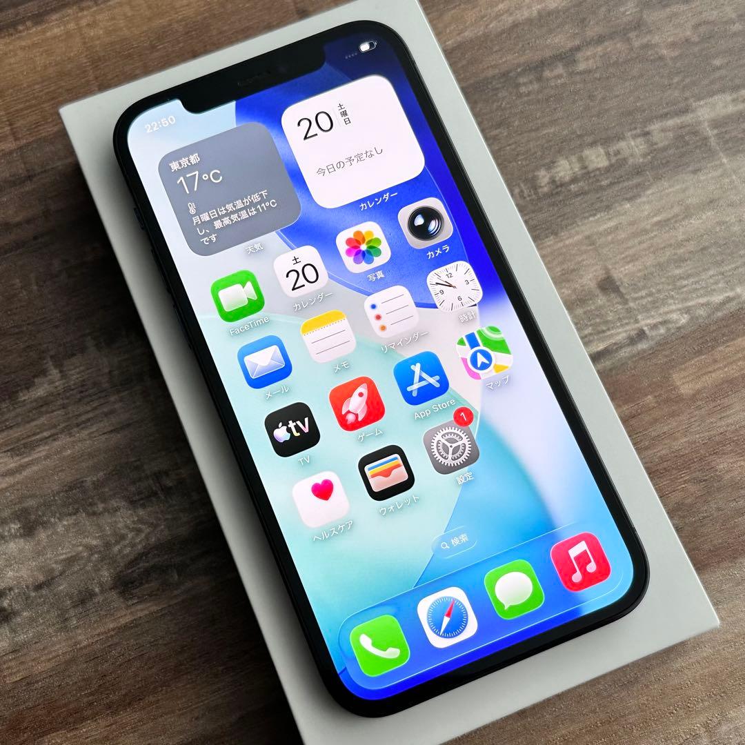 【良品◎】iPhone12Pro 本体 Pacific Blue 512GB