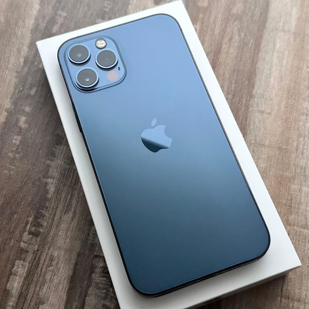 【良品◎】iPhone12Pro 本体 Pacific Blue 512GB