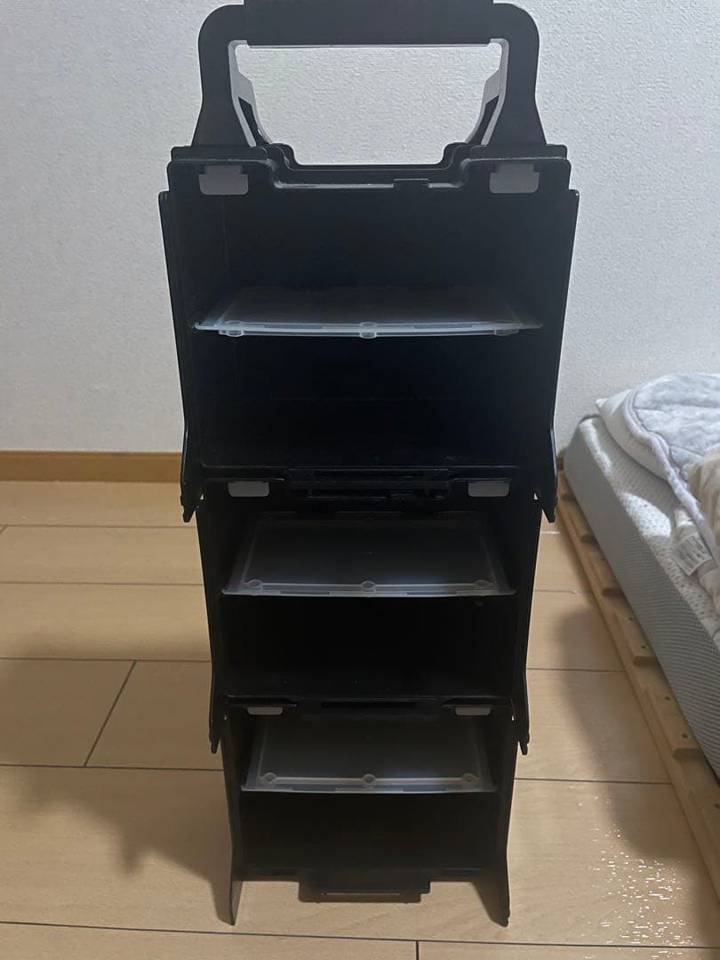 ミニ四駆 引退セット 3段ケース付き パーツ多数