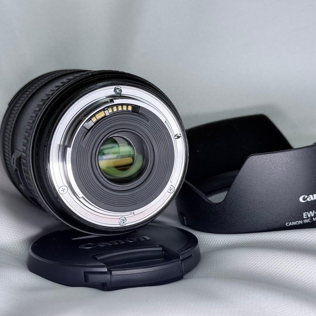 EF24-70mm F4L IS USM フード 保護フィルター付き