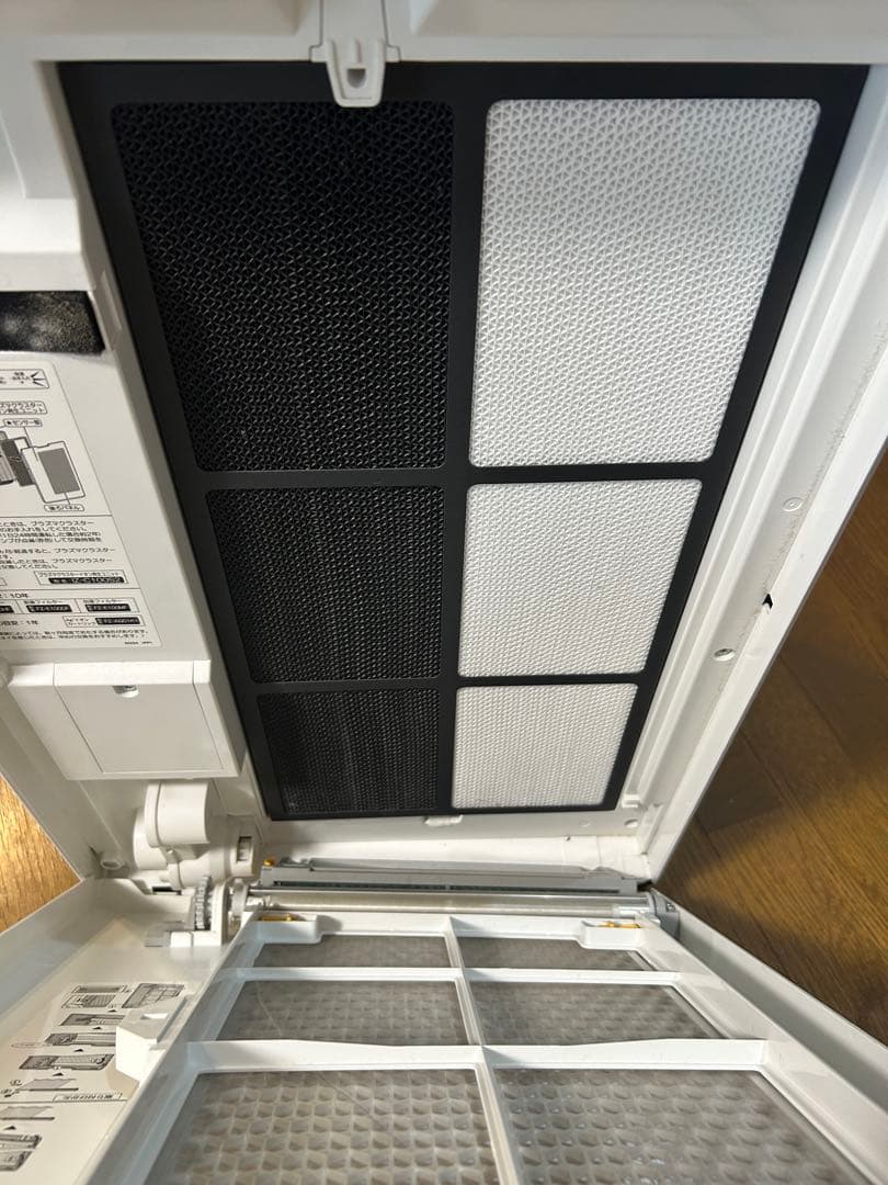 全フィルター交換済みSHARP KI-JP100-W 空気清浄機