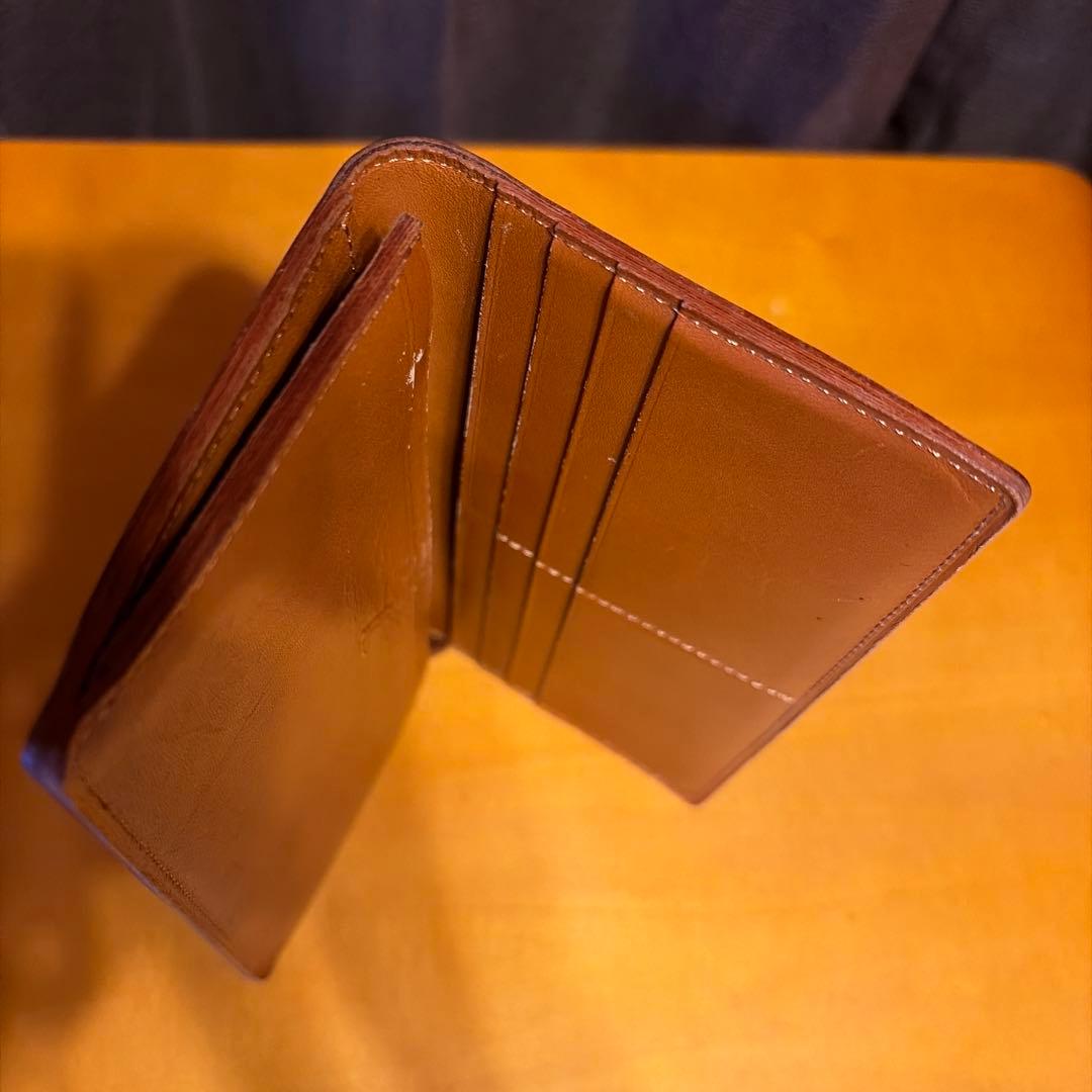 土屋鞄製造所 コードバン 長財布 中ファスナー小銭入れ付