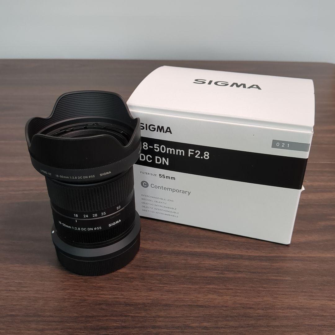 SIGMA 18-50mm F2.8 DC DN RF-Sマウント（美品）