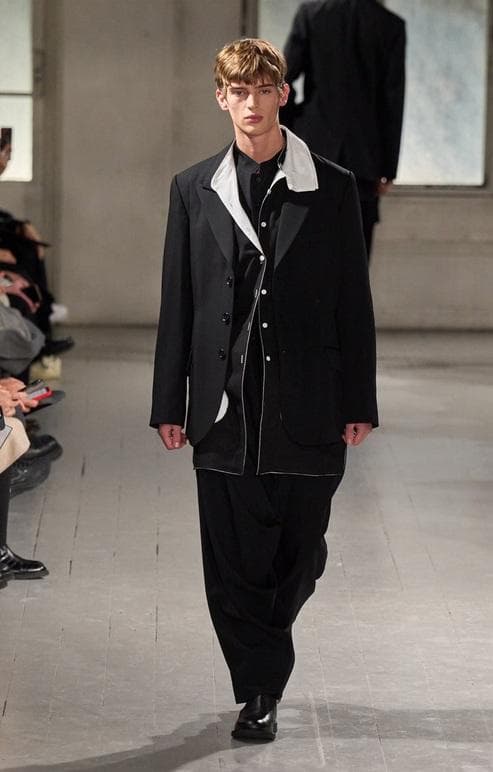 Yohji Yamamoto POUR HOMME　23-24AW　シャツ