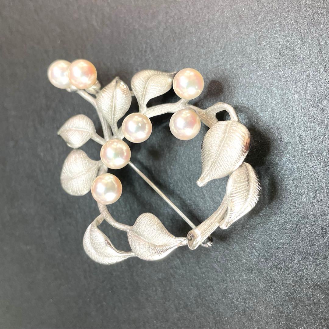 森パール　パールブローチ　入学式　卒業式　あこや真珠　コサージュ　検索-ミキモト