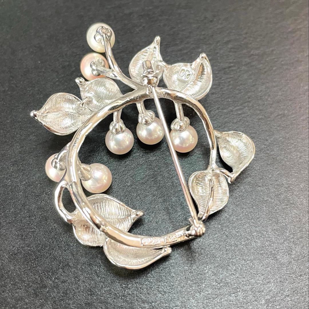 森パール　パールブローチ　入学式　卒業式　あこや真珠　コサージュ　検索-ミキモト