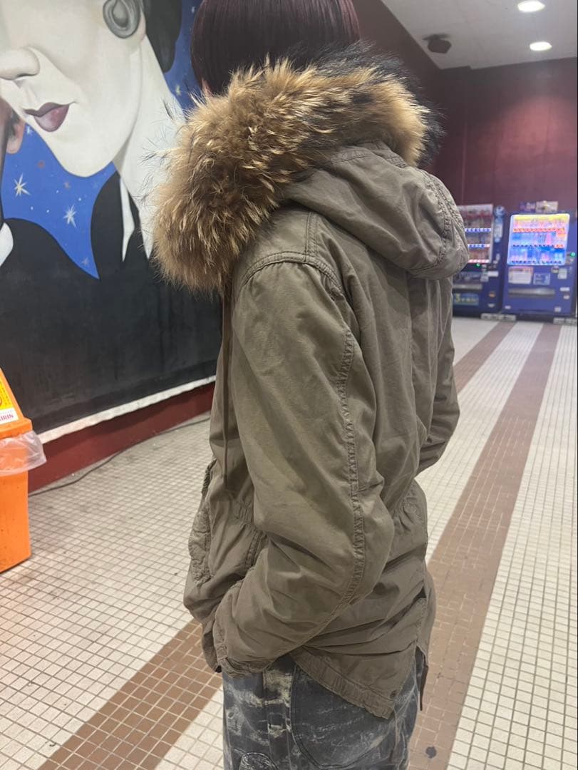 Y2K モッズコート ファー 平成ギャル archive ミリタリー お兄系