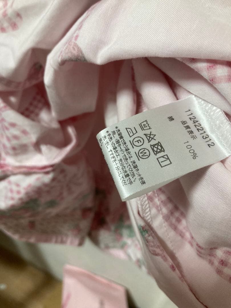 シャーリーテンプル　いちごバスケット　ピンク120