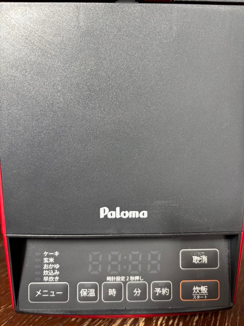 Paloma プレミアムレッド×ブラック 炊飯器