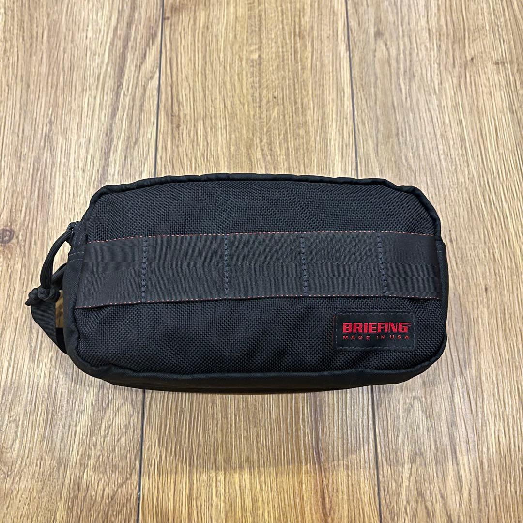 【極美品・廃盤】ブリーフィング DOUBLE ZIP POUCH アメリカ製