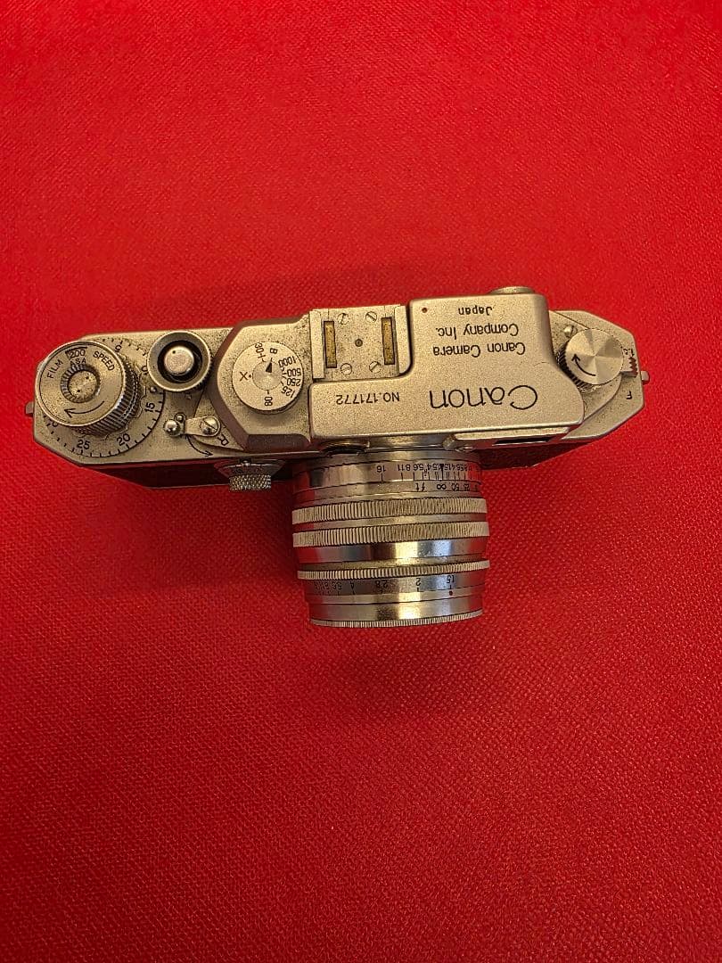 w*4様 Canon レンジファインダーカメラ 50mm f/1.8　ファインダ
