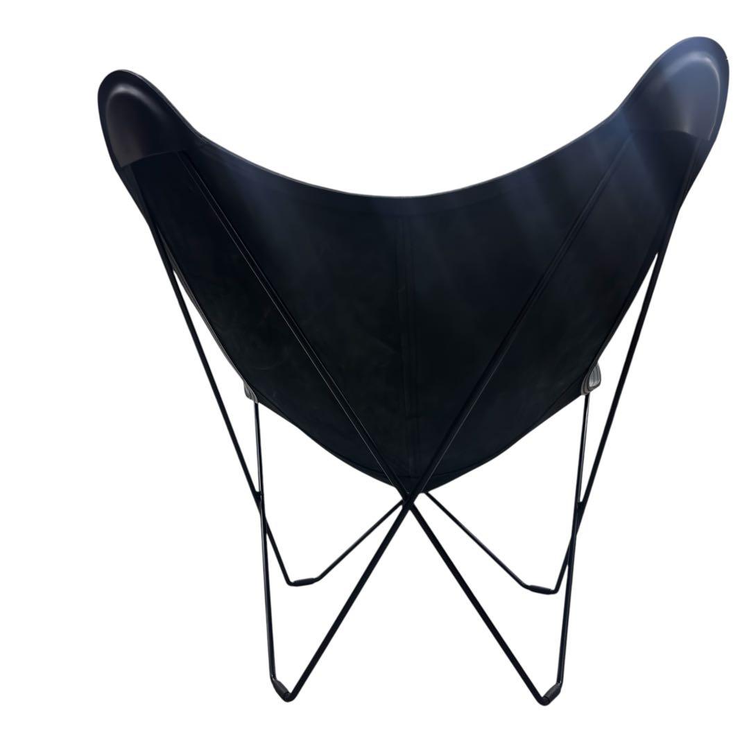 Cuero クエロ BKFチェア マリポサ ブラックレザー｜バタフライチェア