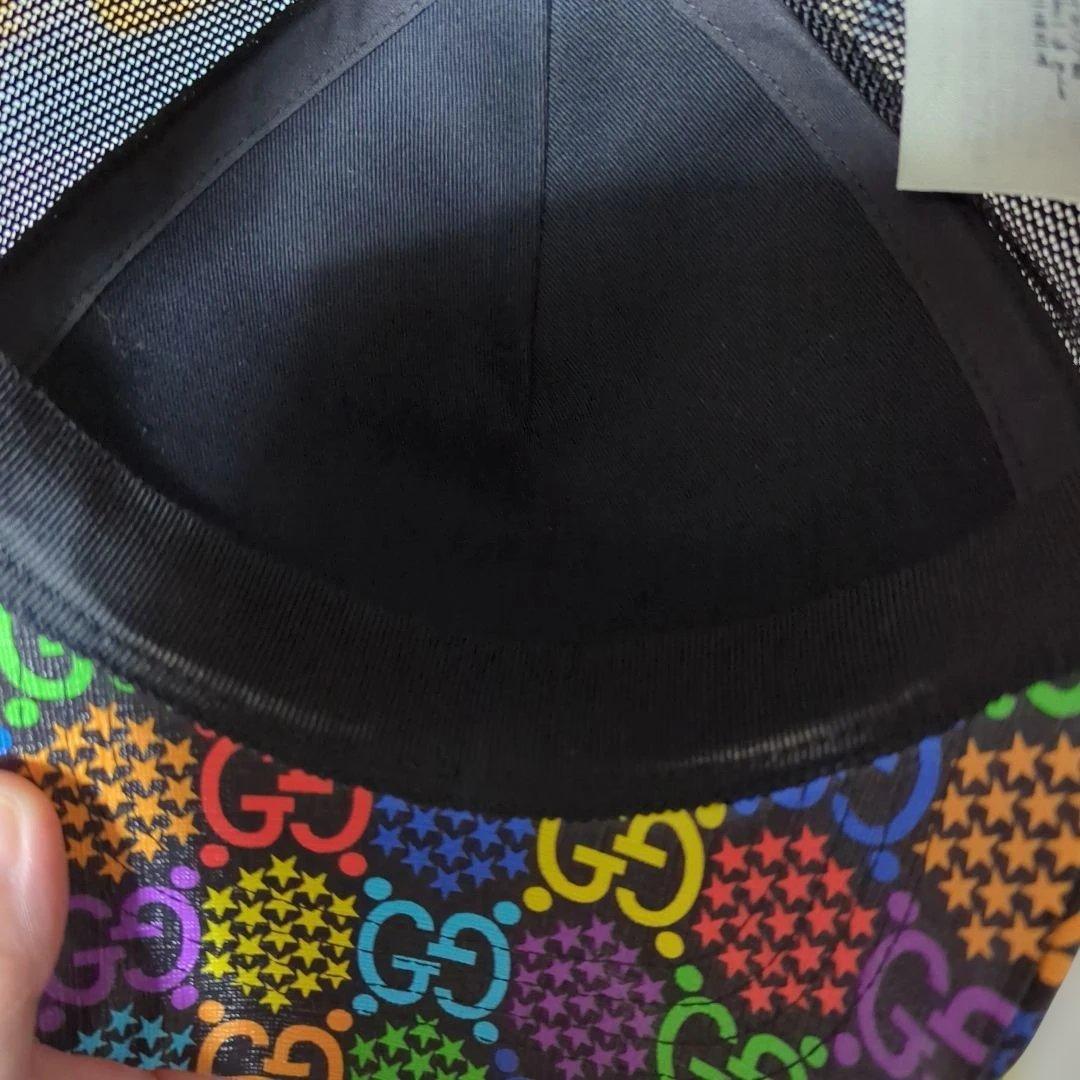 最終値下げ。グッチサイケデリックキャップ美品