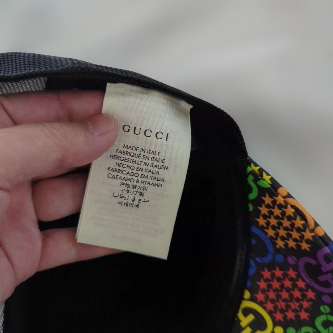 最終値下げ。グッチサイケデリックキャップ美品