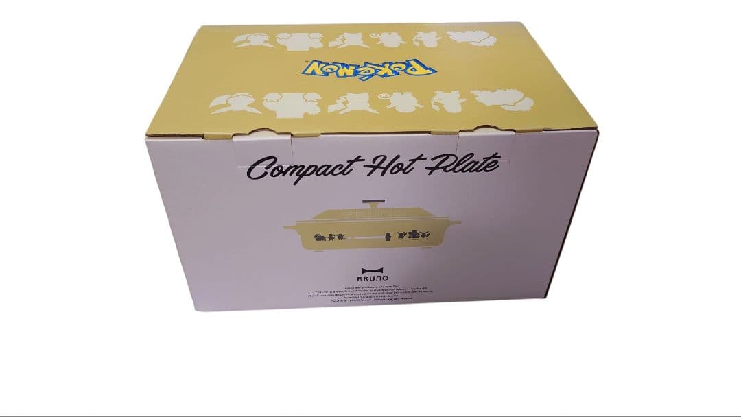 BRUNO ブルーノ ポケモン コンパクトホットプレート BOE118-YE