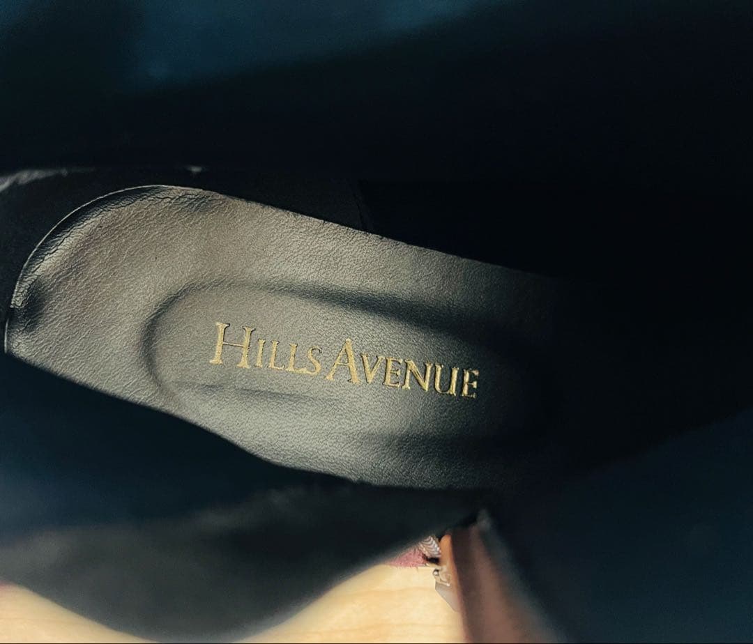 【HILLS AVENUE】人気のサイドゴアブーツ ブラウン/バーガンディ