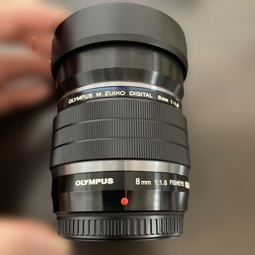 レンズ(単焦点) M.ZUIKO DIGITAL ED 8mm F1.8 Fisheye PRO