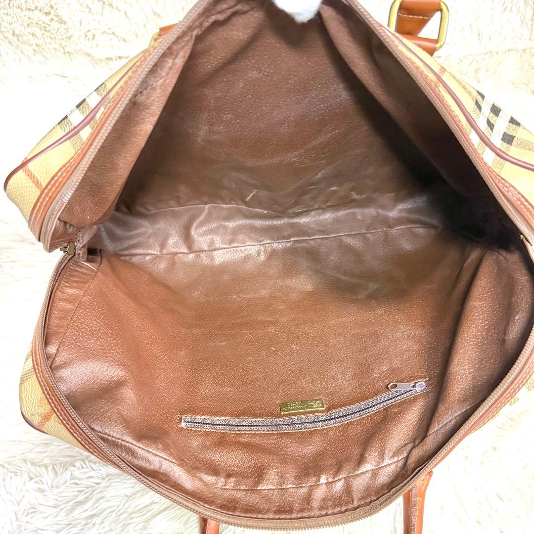 BURBERRY バーバリー ブリーフケース ビジネスバッグ PVC ブラウン