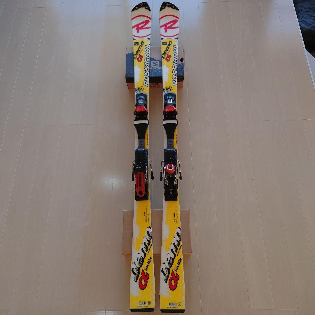 ロシニョールスキー＆ビィンディング ROSSIGNOL Demo α 166cm