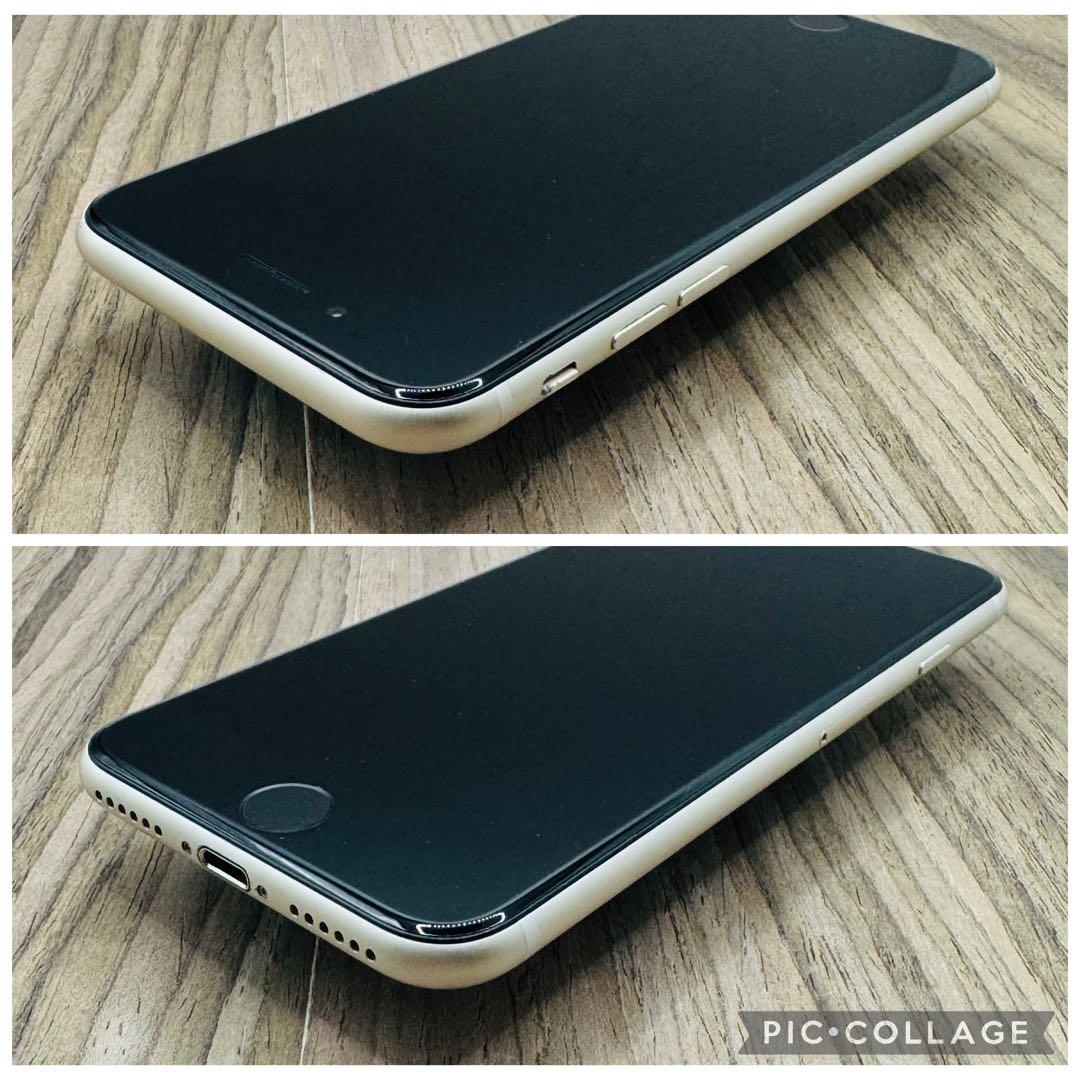 iPhoneSE3 スターライト64GB SIMフリー 新品バッテリー