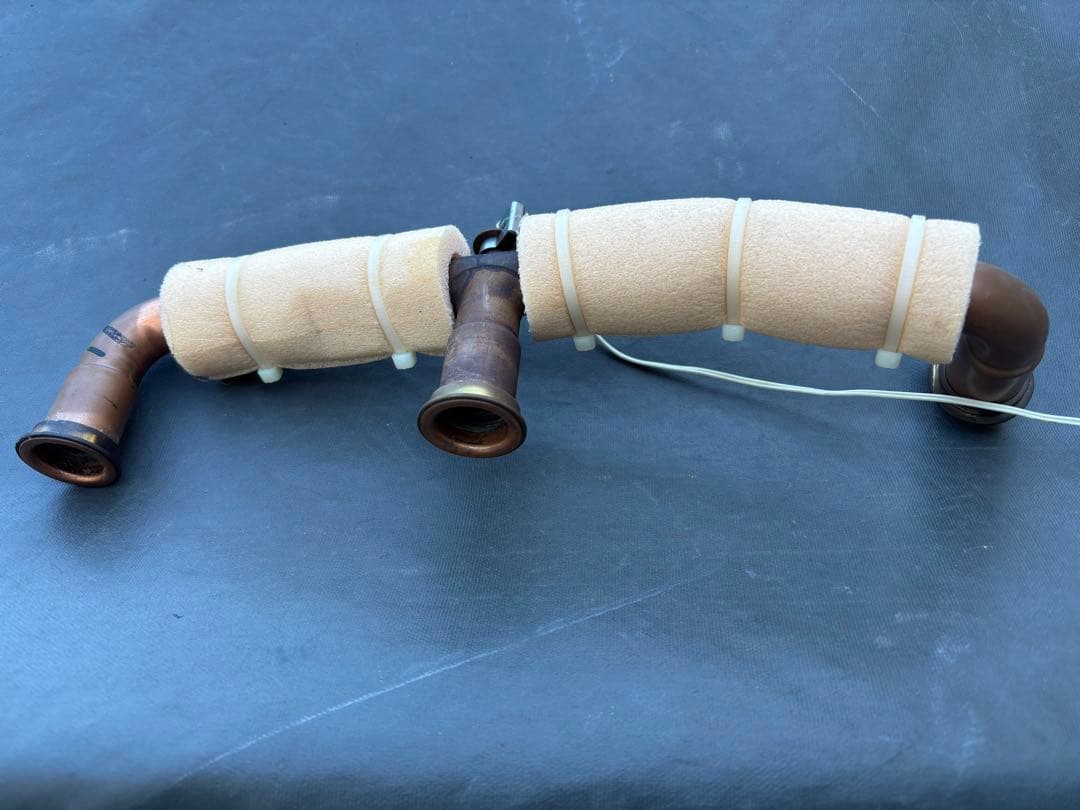 三菱　銅配管　銅製熱交換器　パイプ