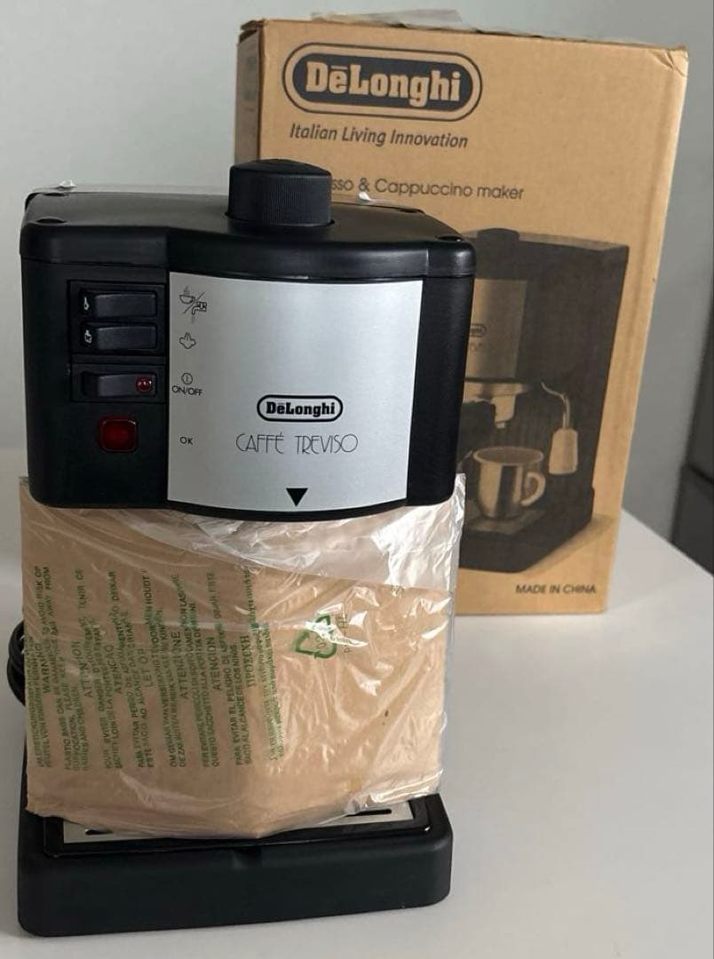 【未使用】デロンギ　エスプレッソ・カプチーノメーカー BAR14N