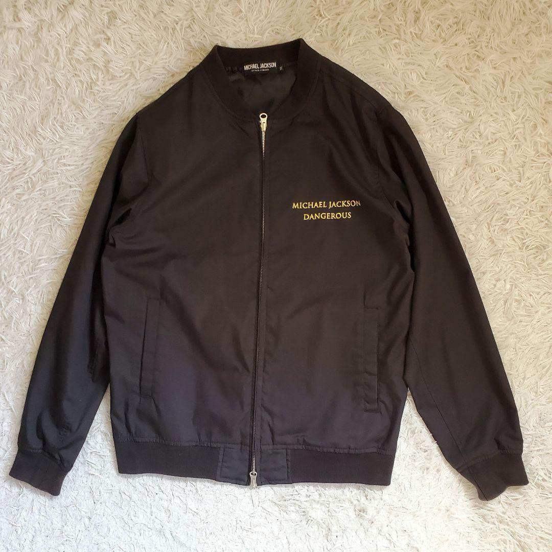 希少 Michael Jackson Dangerous プリントジャケット M