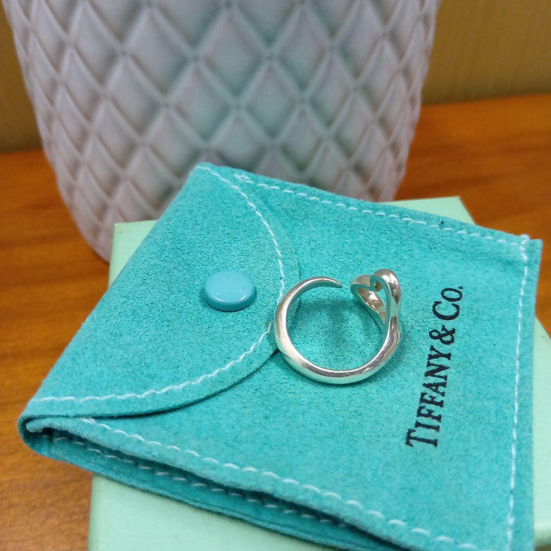 Tiffany & Co. ハート型シルバーリング9号
