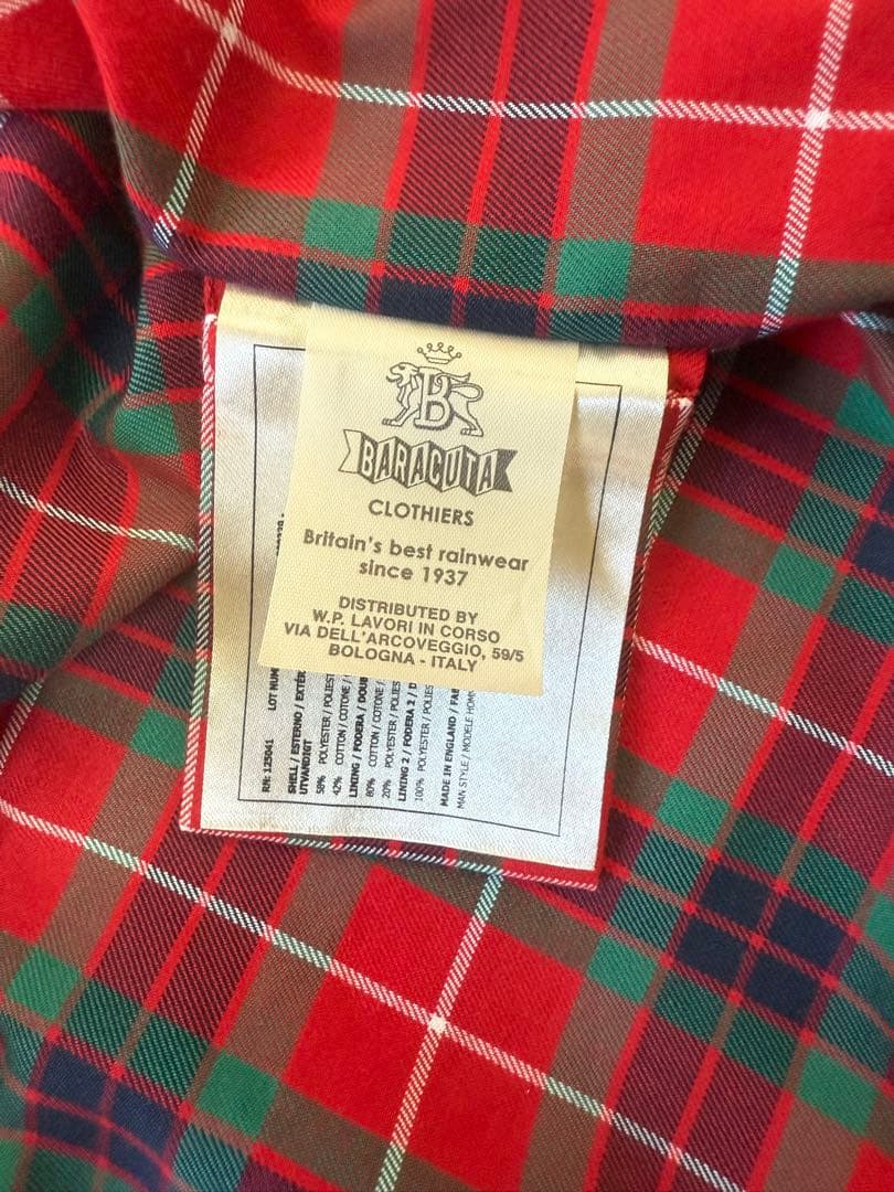 バラクータ BARACUTA G9 ハリントンジャケット　サイズ42