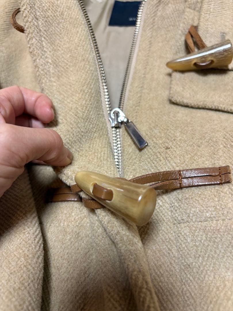 最終価格Burberryバーバリー ダッフルコート ベージュ 40サイズ