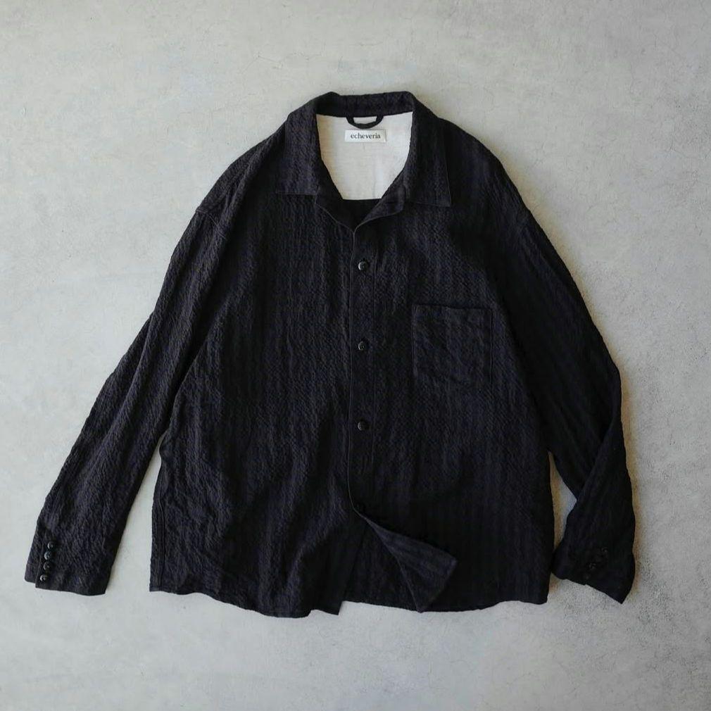 トップス echeveria Cotton Wool Check Shirt 2