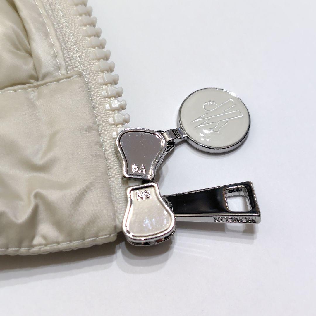 ひめこ モンクレール Igelong ロングダウンジャケット アイボリー