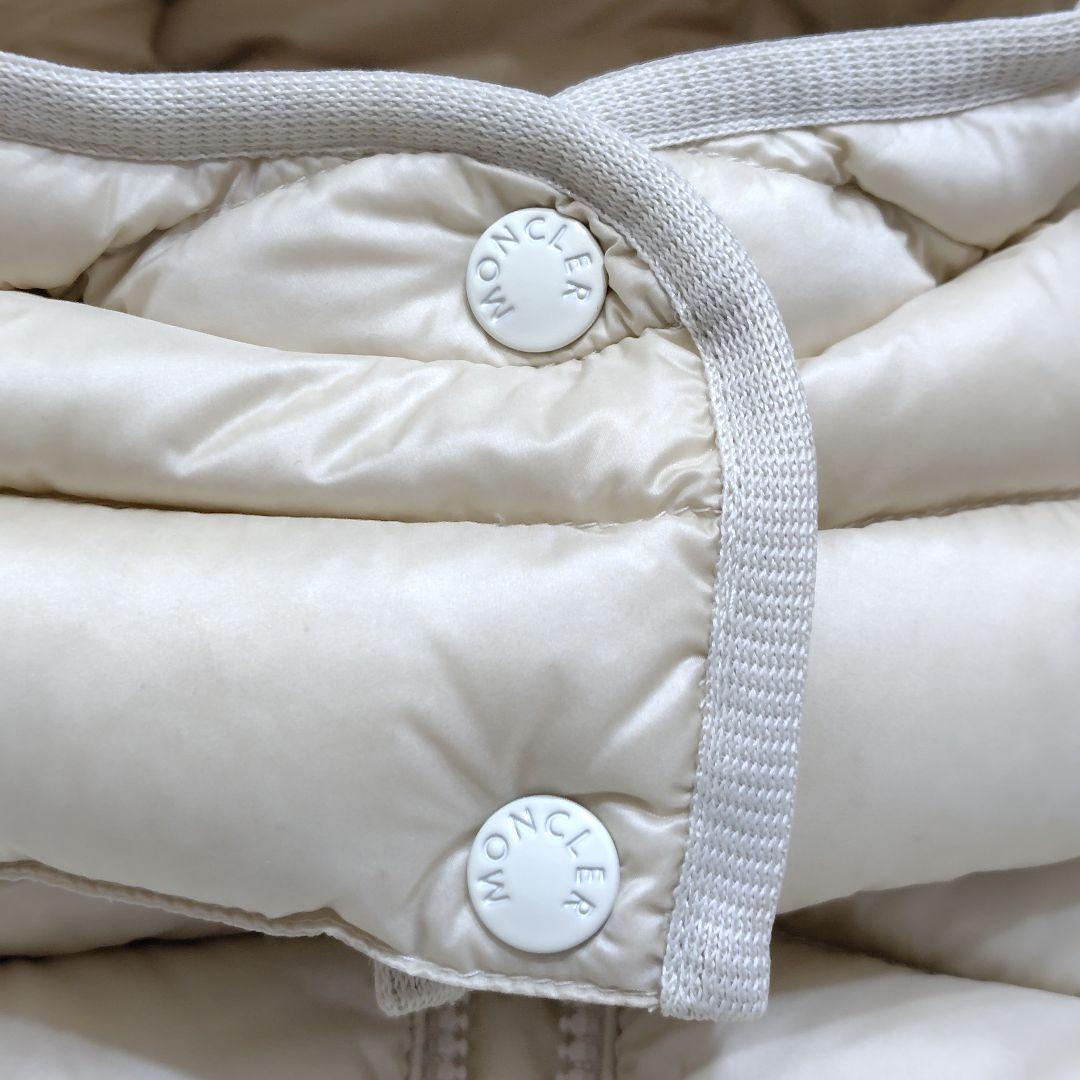 ひめこ モンクレール Igelong ロングダウンジャケット アイボリー