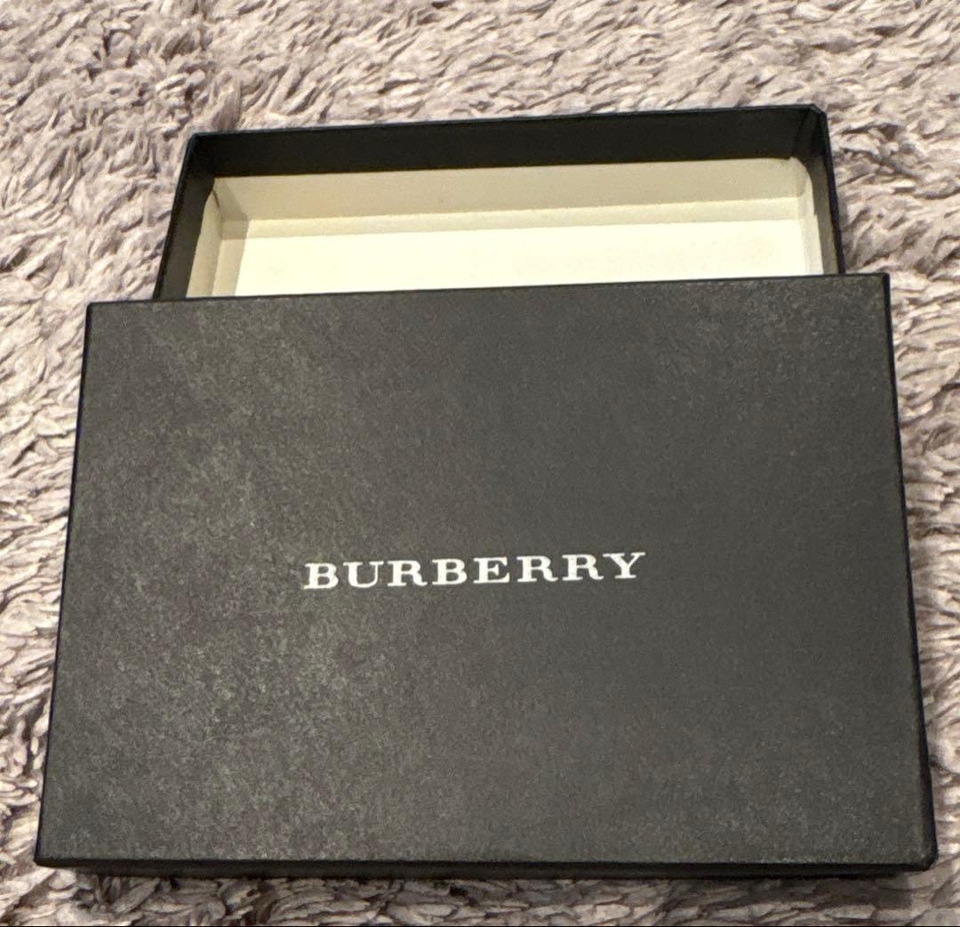 BURBERRY ブラックレザー 名刺入れ 新品未使用