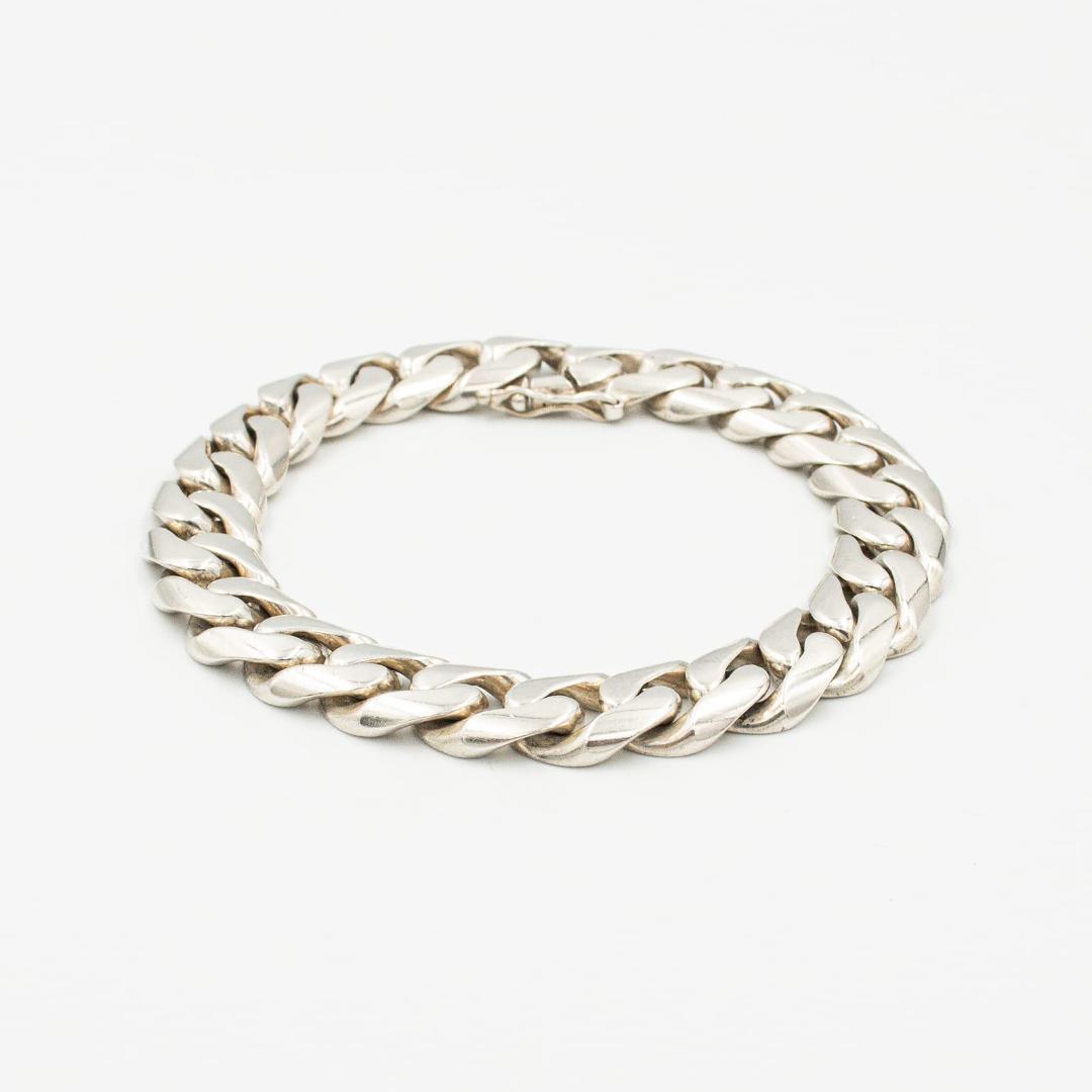 ヴィンテージ ティファニー 喜平チェーン ブレスレット シルバー 20.8cm