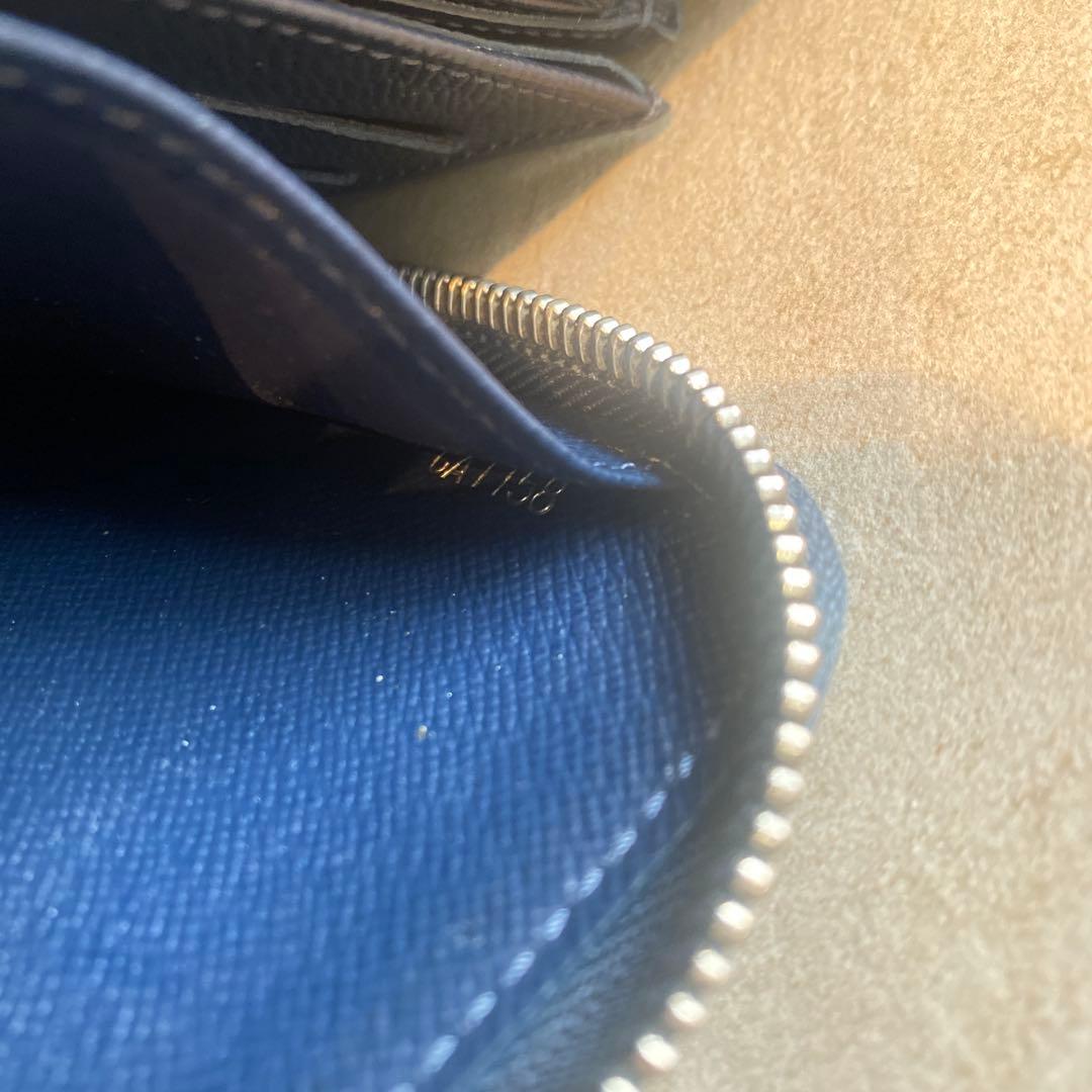 【正規品】ルイヴィトン エピ ジッピーウォレット 長財布 ネイビー 紺 LV