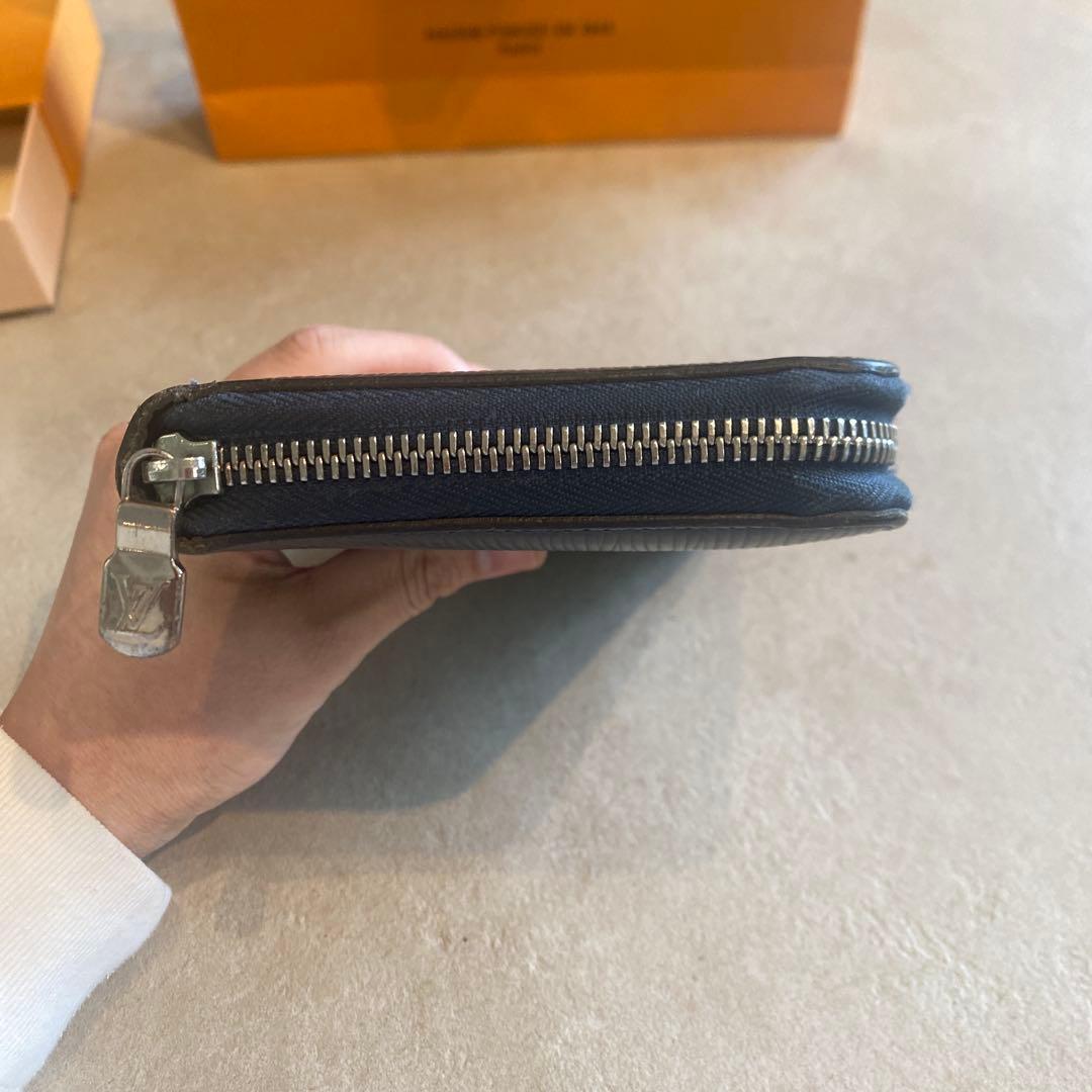 【正規品】ルイヴィトン エピ ジッピーウォレット 長財布 ネイビー 紺 LV