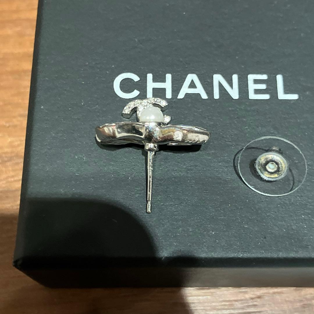 Y*様 CHANEL シャネル　ピアス　リボン　片方　ココマーク　A22P