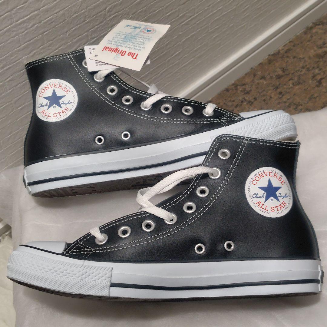 【新品】CONVERSE LEA ALLSTAR HI レザー 人気モデル 廃盤