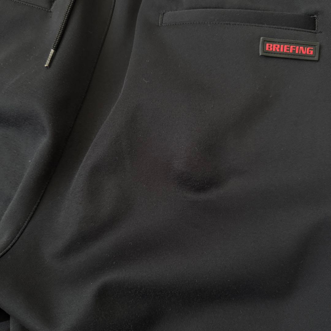ブリーフィングゴルフ　ジョガーパンツ　黒　ブラック　S〜M相当　3Dロゴパンツ