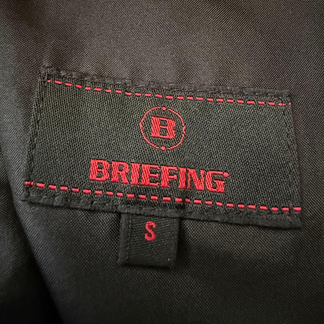ブリーフィングゴルフ　ジョガーパンツ　黒　ブラック　S〜M相当　3Dロゴパンツ