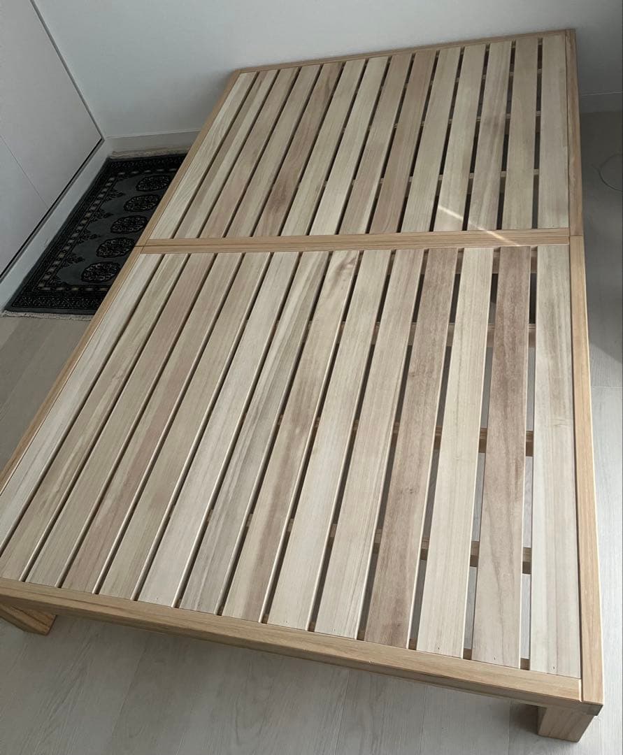 家具の里 高級桐 すのこベッド セミダブル ホームカミング NB01