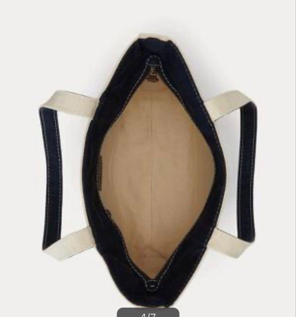 1月末出品終了⭐︎ポロラルフローレンロゴ キャンバス スモール トート　新品