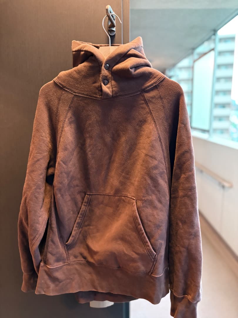 ENGINEERED GARMENTS Raglan Hoody　ブラウンM