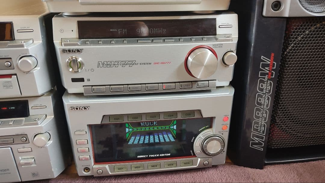 SONY DHC-MD777スピーカMD888