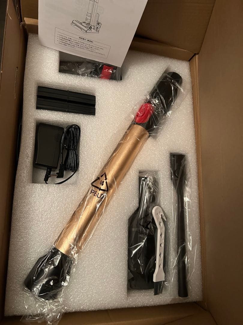 掃除機コードレス・軽量 サイクロン式 スティッククリーナー２WAY スタンド付き