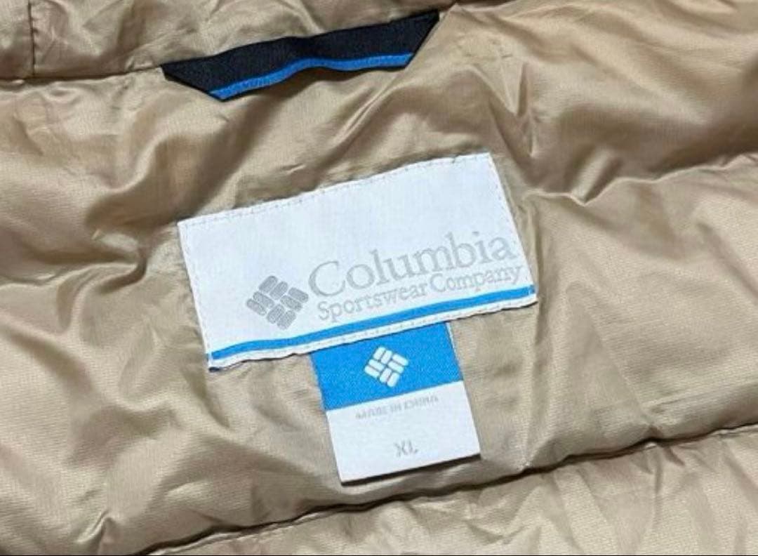 【超希少❗️】極暖！columbia ダウン　ブラック XL